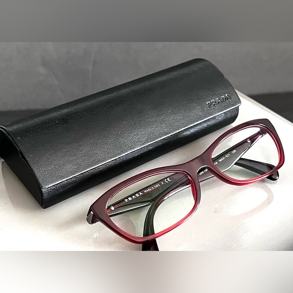 Prada Women's Eyeglass Frames with Case - Picture 3 of 16